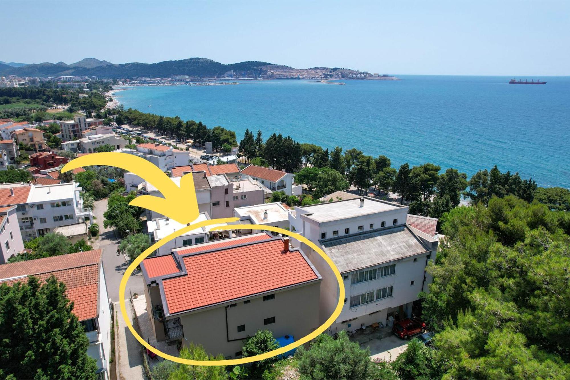 Flora Apartment - Near The Sea Šušanj Exteriör bild